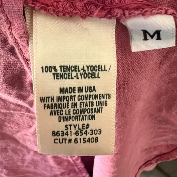 Bella Dahl Halter High Neck Midi Dress, Pink Size Medium - Picture 5 of 6